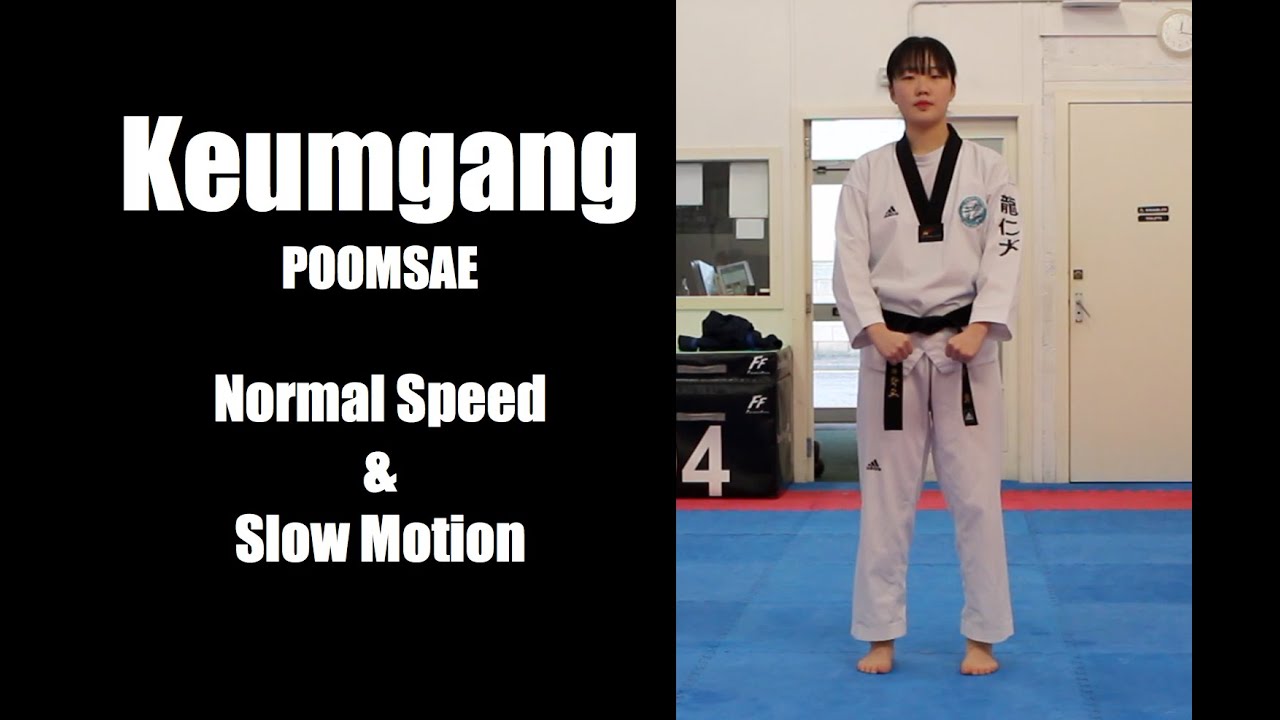 Taekwondo Black Belt Poomsae Keumgang