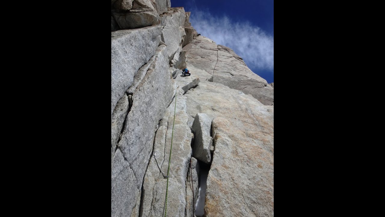 Mt Fitz Roy, Patagonia, Pilar Goretta (North Pillar) via Mate, Porro Y Todo Lo Demas