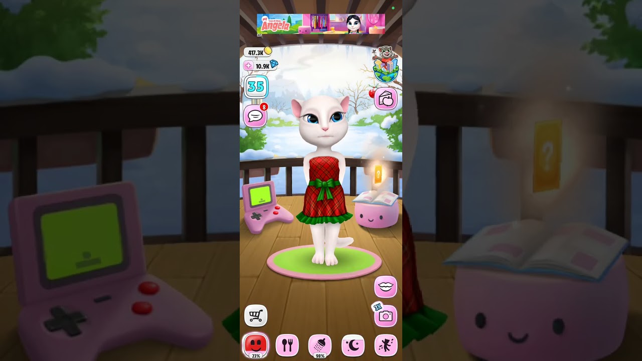 Talking Angela Gameplay #talkingangela