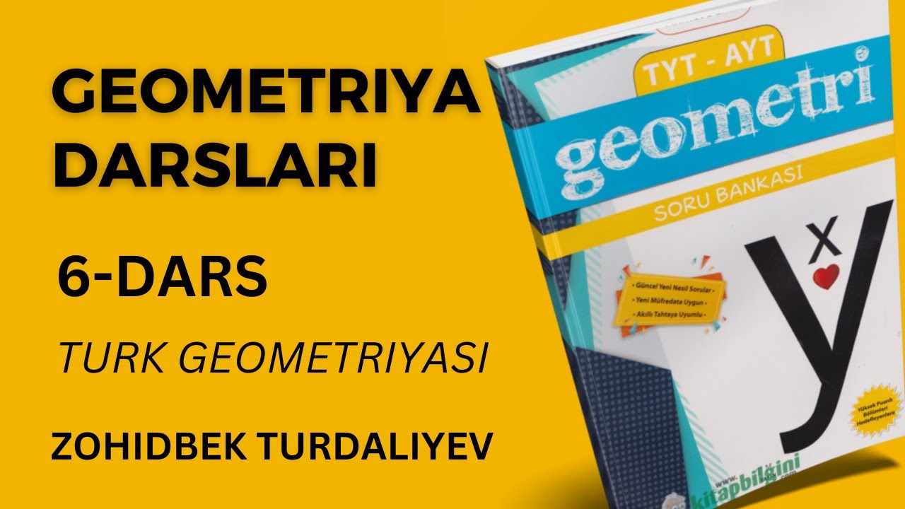 Geometriya darslari. 6-dars. Turkcha kitobdan. Uchburchak tengsizligi
