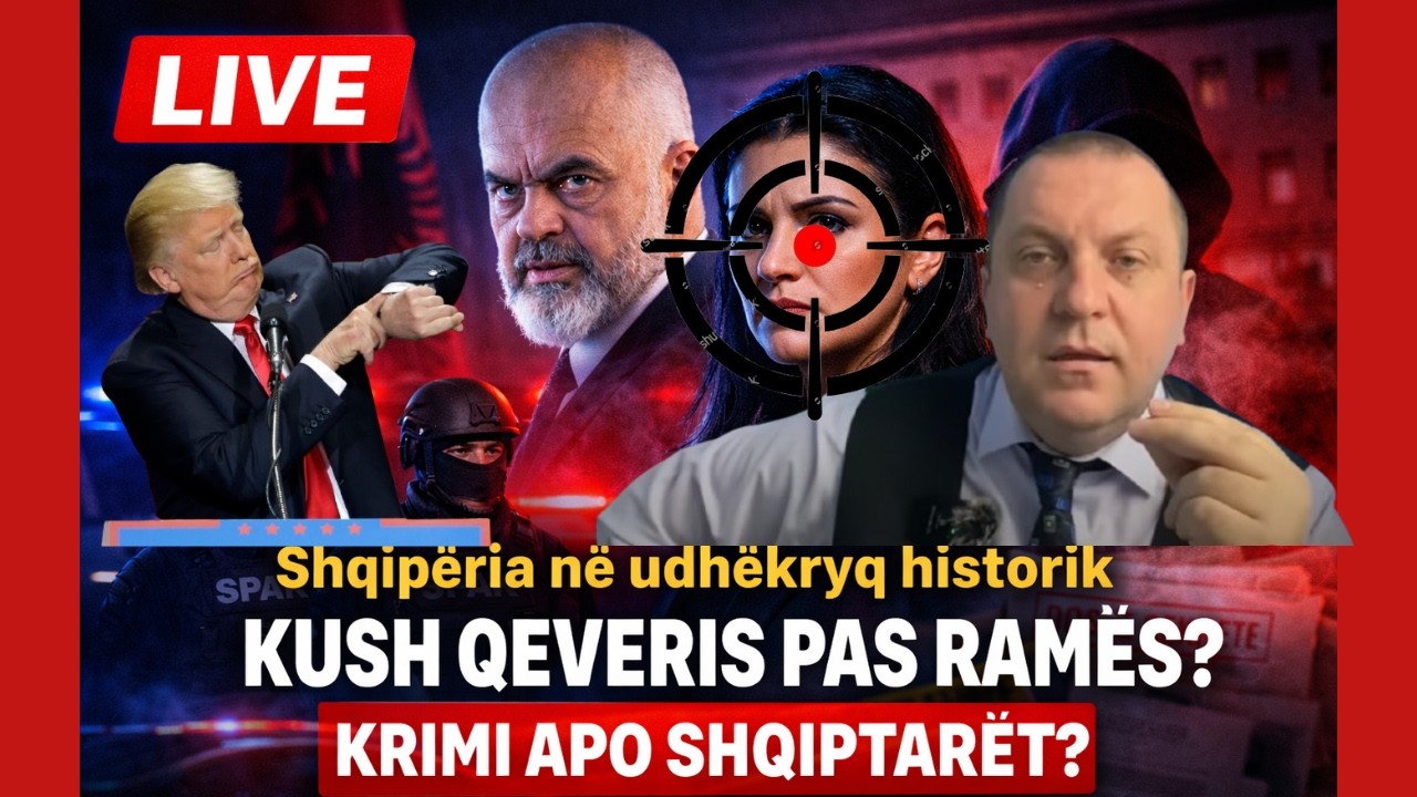 LIVE/ Shqipëria në udhëkryq historik/ Kush qeveris pas Ramës? Krimi apo shqiptaret?