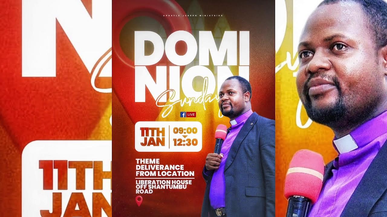 DOMINION SUNDAY SERVICE, THEME: DELIVERANCE FROM LOCATION