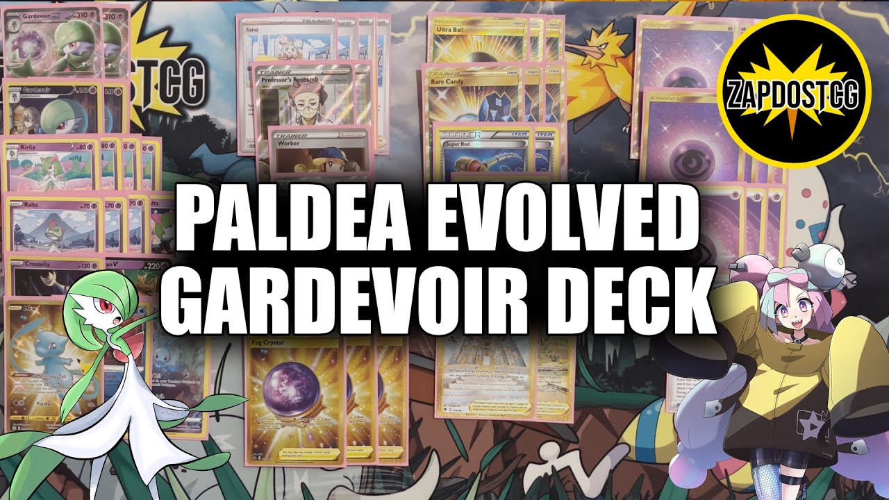 Gardevoir ex Is the new BDIF!? - Paldea Evolved Deck Profile (Pokemon TCG)