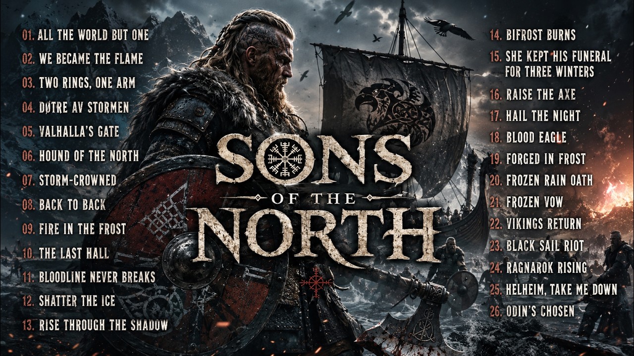 SONS OF THE NORTH ⚔️ 2 Hours Epic Viking Music Mix | Nordic Battle Anthems