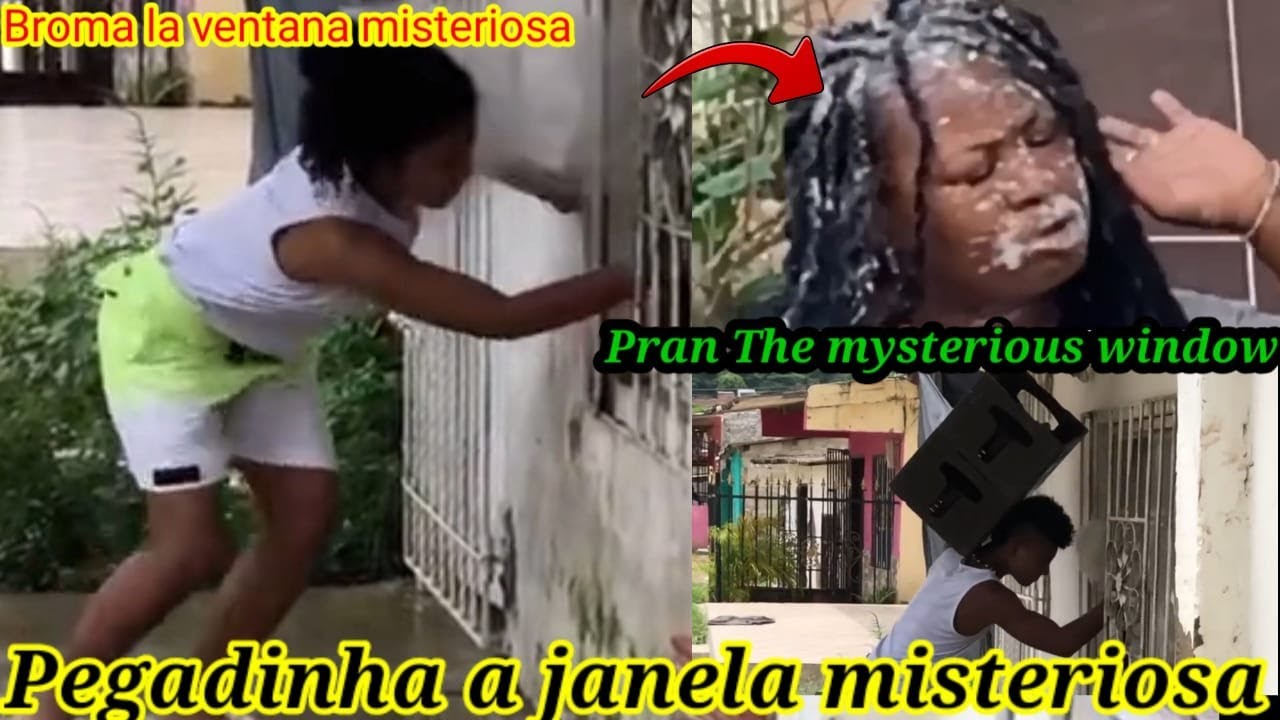 La ventana misteriosa P2/ Pegadinha a janela misteriosa / prank the mysterious window