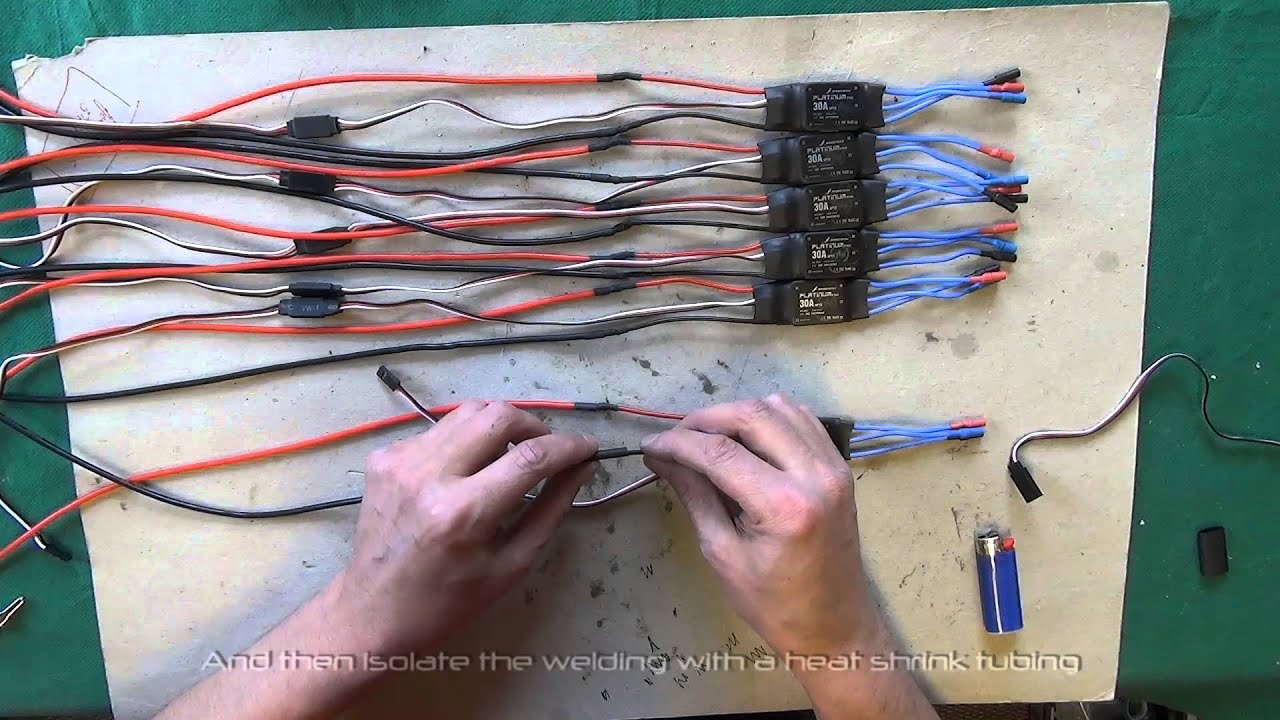 FoxtechFPV Tarot T810 combo, Part 6 - Motor and ESC