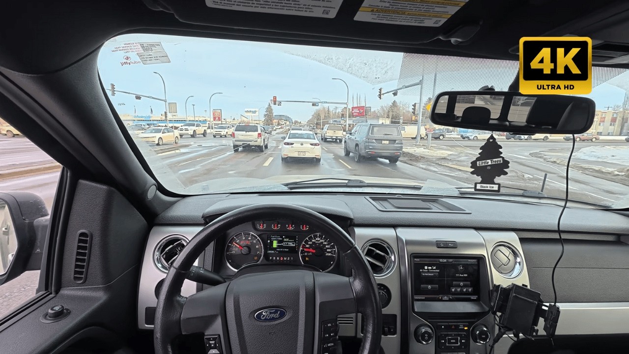 POV Driving: Daily Life Drive | Going to the Gym in Canada