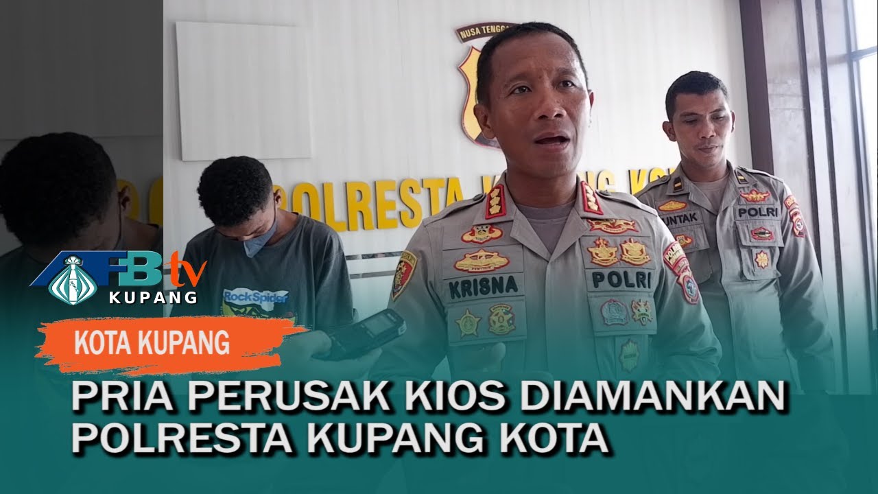 Pria Mabuk Perusak Kios di TDM Terancam 5 Tahun Penjara