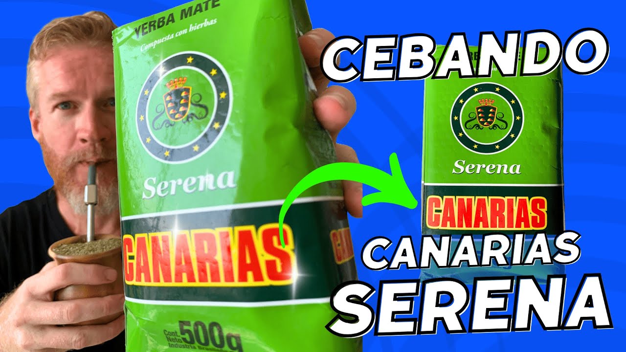 CANARIAS SERENA, la molienda de los uruguayos #mates #yerbamate #mateando