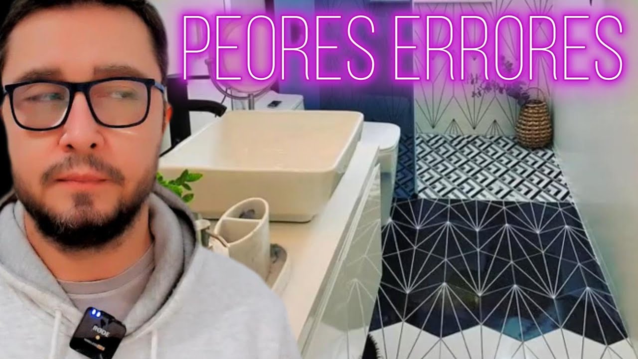 TOP 10 de PEORES errores en BAÑOS - PESADILLAS!!