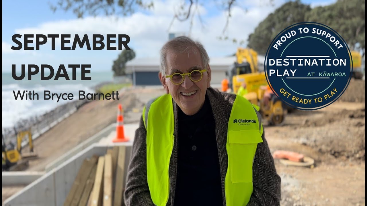 Destination Play at Kāwaroa | Sept update with Bryce Barnett
