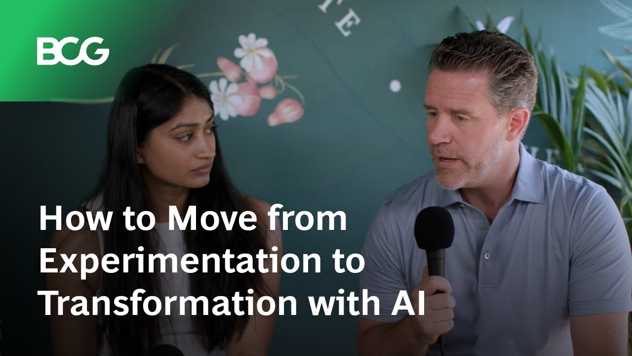 How to Move from Experimentation to Transformation with AI