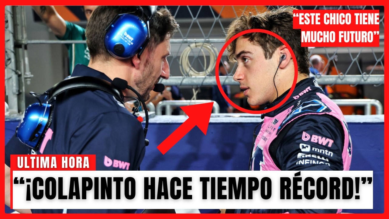 ¡COLAPINTO DESTROZA A GASLY! EL SECRETO DE SU TIEMPAZO EN BARCELONA