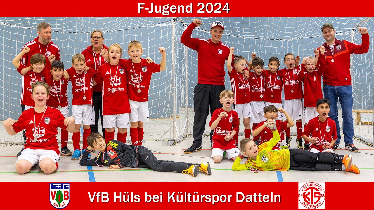 VfB Hüls F-Jugend beim Hallenturnier von Kültürspor Datteln