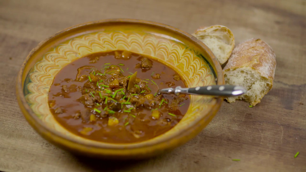 Wildgulaschsuppe