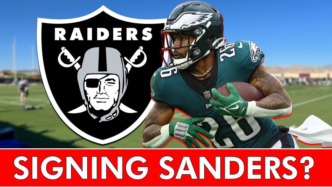 Miles Sanders Signing With The Raiders? Why The NFL Free Agent Could Sign Before Training Camp