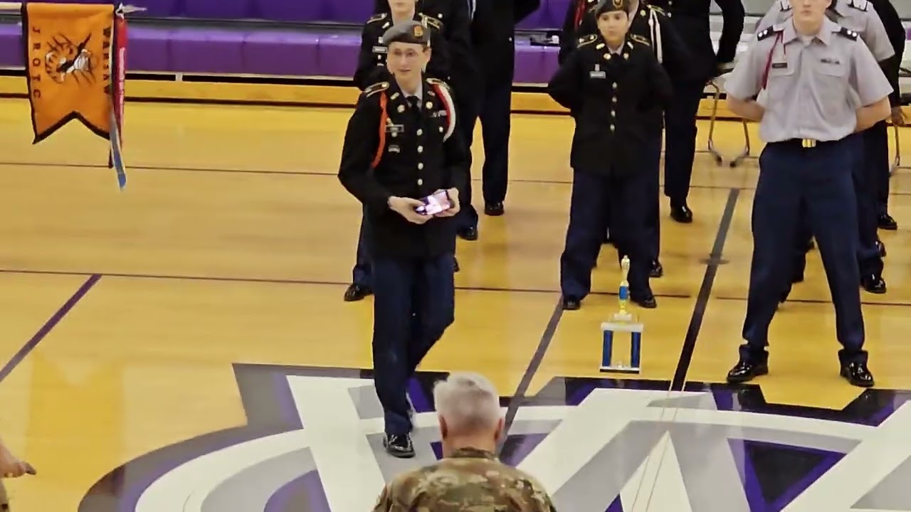 Warsaw JROTC Awords Ceremony 