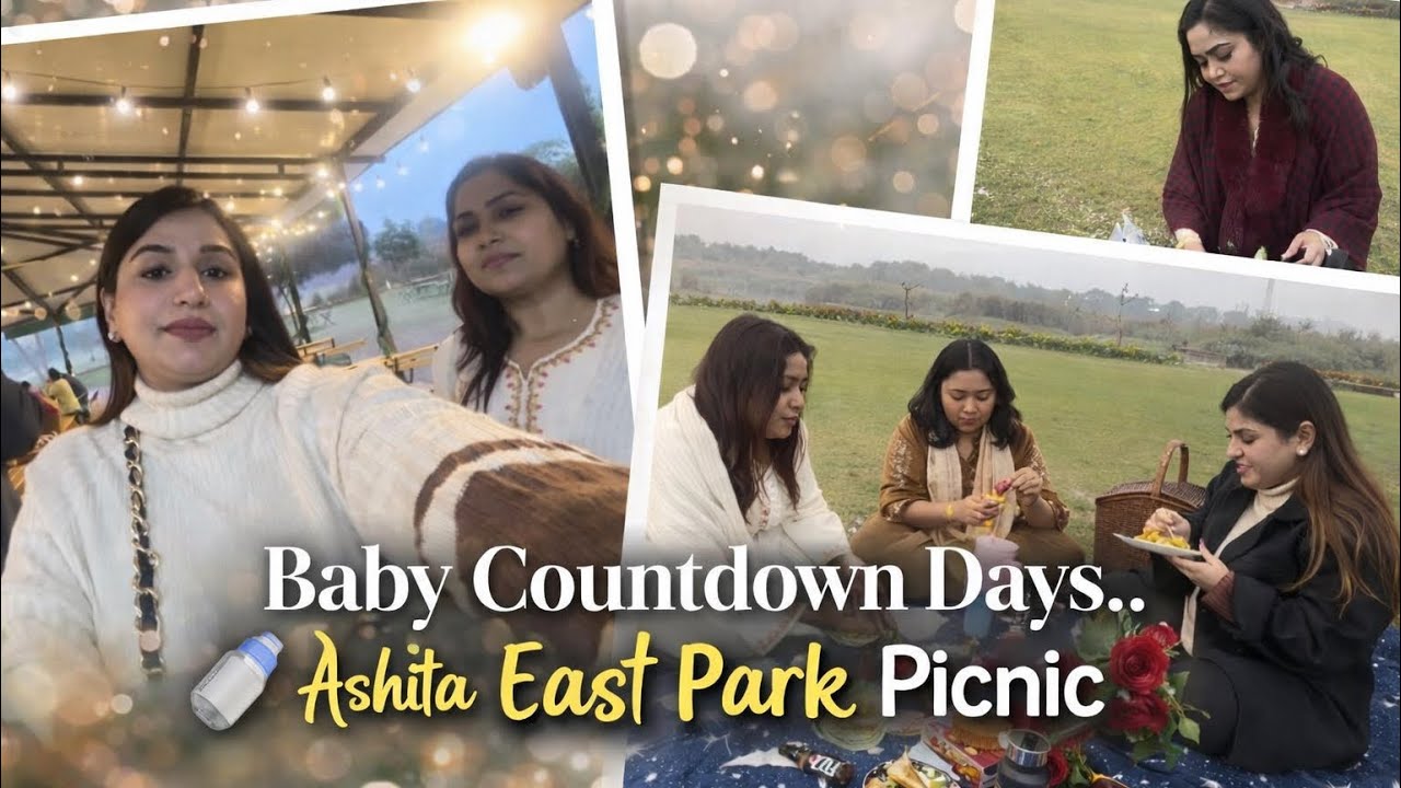 Baby Countdown Days ⏳ | Ashita East Park Picnic