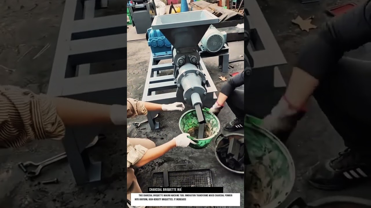 Charcoal Briquette Making Machine Tool Innovation