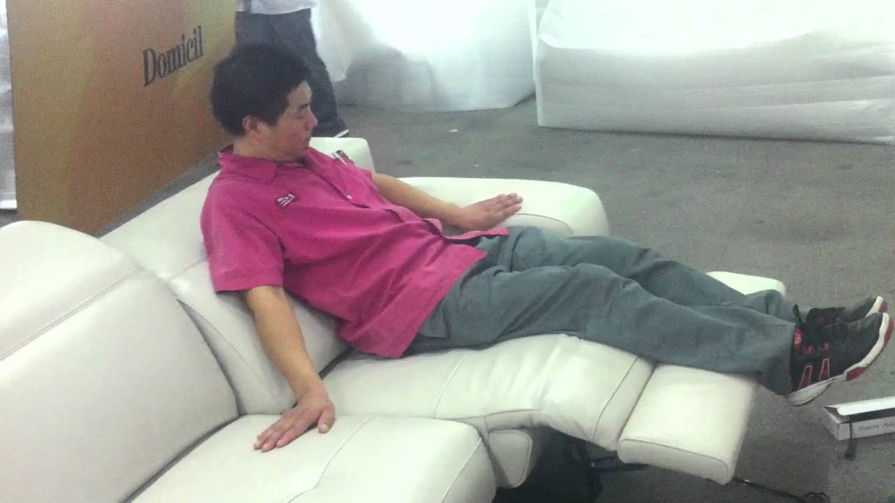 SJB 1401940 inspection video of sofa function test