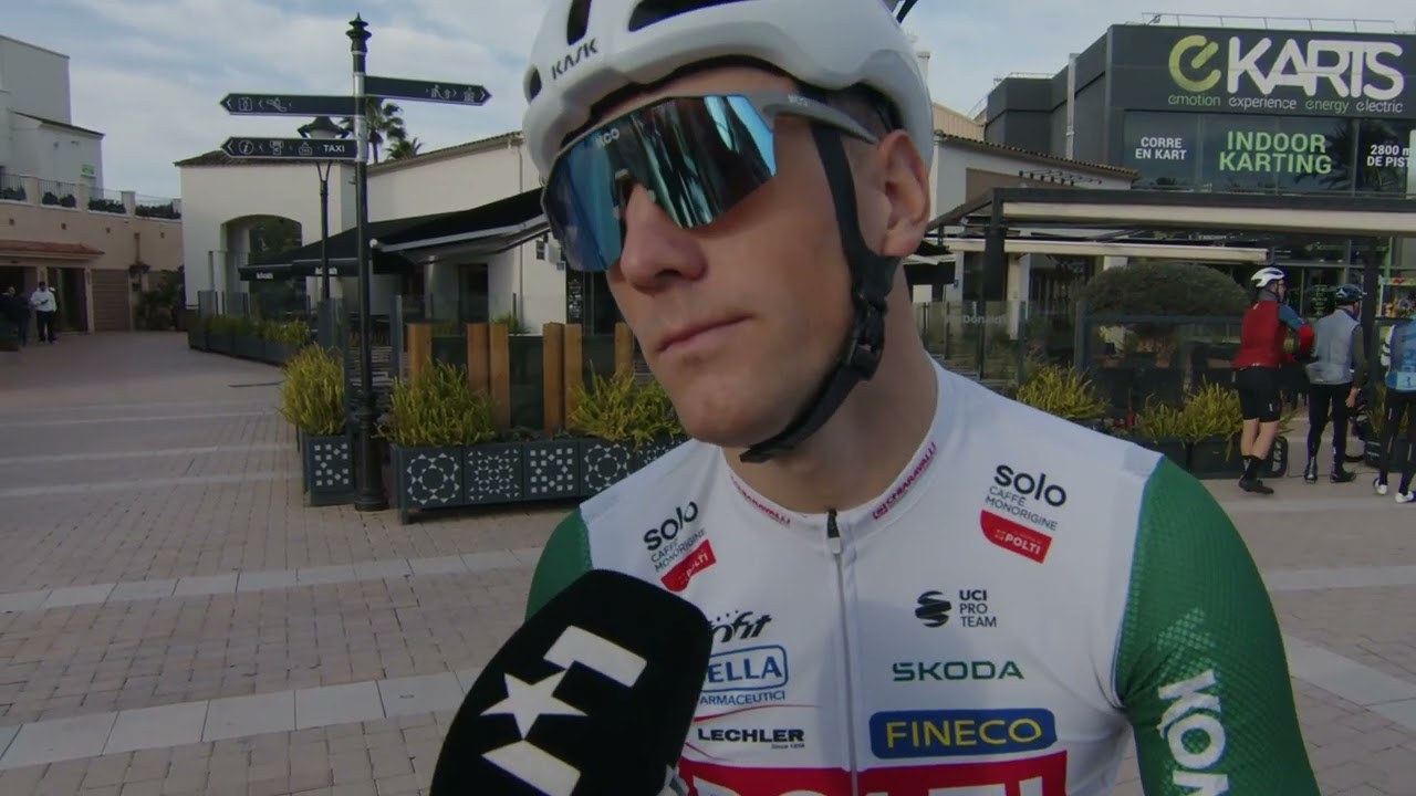 Giovanni Lonardi - Interview at the start - Trofeo Palma 2026