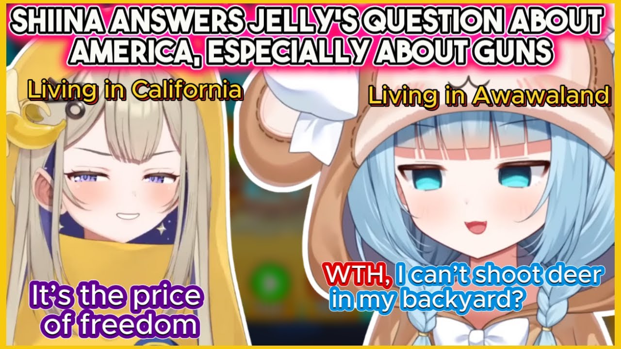 Shiina Answers Jelly’s Question About America, Especially About Guns 🇺🇸 #phaseconnect