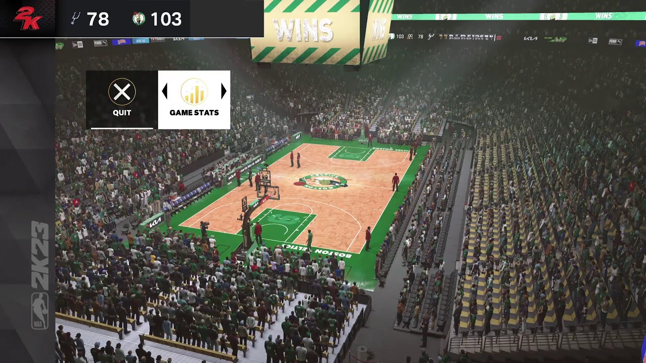 San Antonio Spurs vs. Boston Celtics - NBA 2K23 Gameplay - Simulation Nation