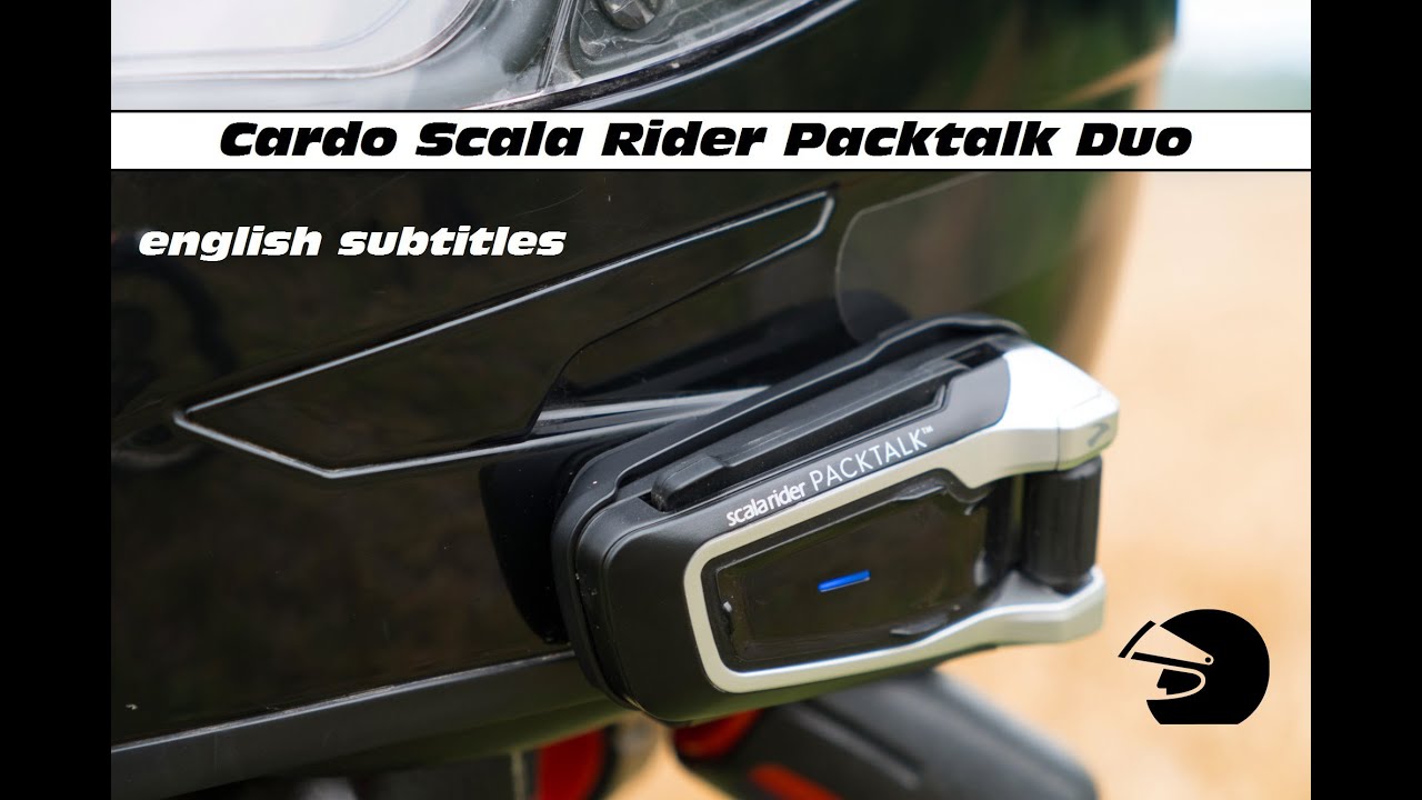Test de l'intercom Cardo Scala Rider Packtalk 👉 DansTonCasque