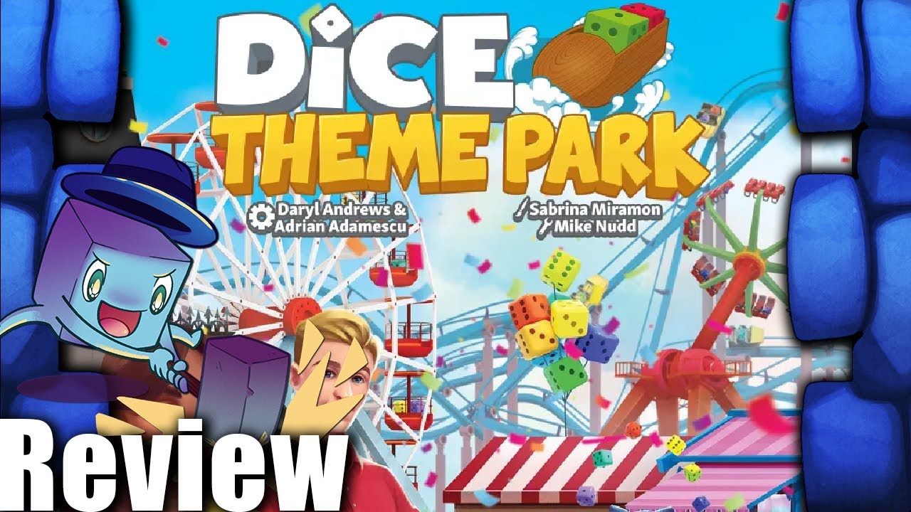 Dice Theme Park Review - with Tom Vasel