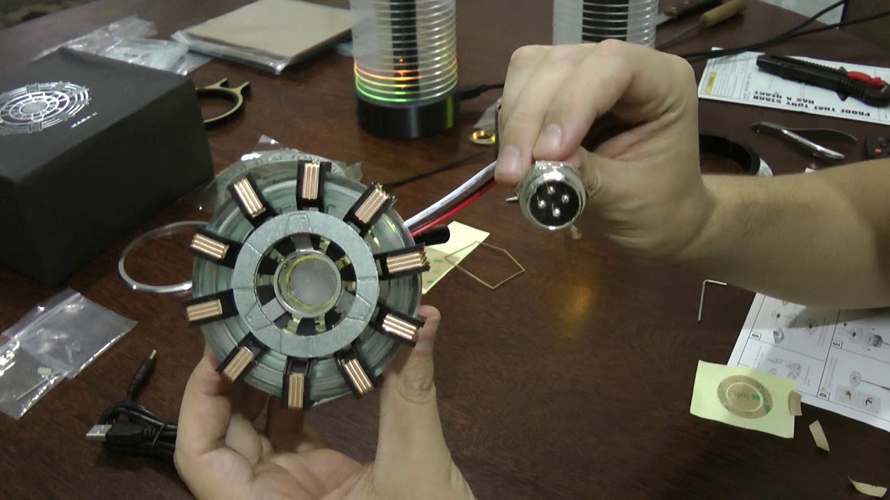 Building the Iron Man Arc Reactor MK2