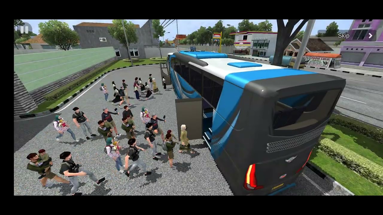 Bus Driving Part 4 #youtubevideo #videoviral #bussimulator 