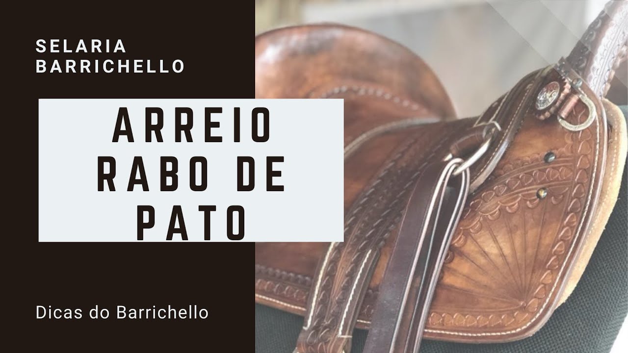 ARREIO RABO DE PATO: o melhor para longas distâncias