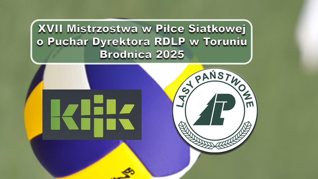 XVII Mistrzostwa w Piłce Siatkowej o Puchar Dyrektora RDLP w Toruniu
