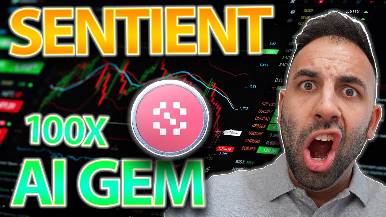 NEW AI ALTCOIN GEM JUST LAUNCHED! BREAKS INTO TOP 100! SENTIENT - OPEN SOURCE OPENAI ANTHROPIC RIVAL
