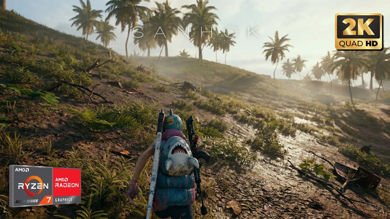 PUBG PC 2025 TPP SOLO SANHOK 2K [QHD] | SMOOTH FRAME RATE EXPERIENCE | No Commentary