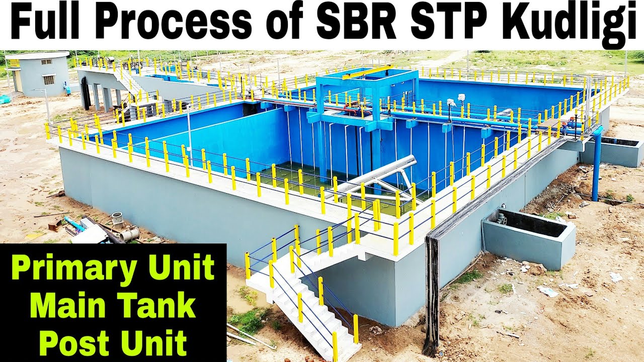 4.6 MLD Swage Treatment Plant Kudligi (Hospet) | Full Process of Plant | Working & Maintanence.