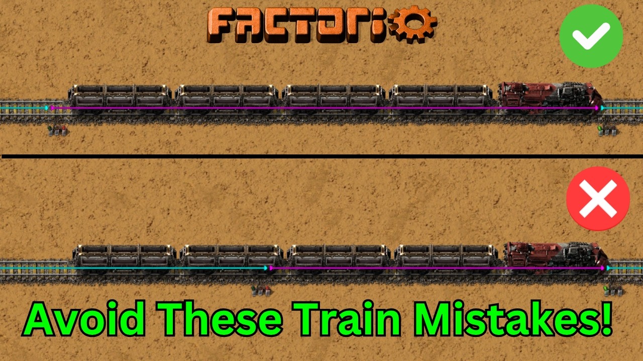 Factorio Train Networks Explained | Beginner&rsquo;s Guide to Scalable Logistics