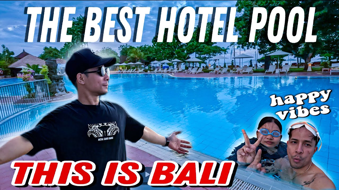 HOTEL PRAMA SANUR BEACH | THE BEST HOTEL POOL IN BALI