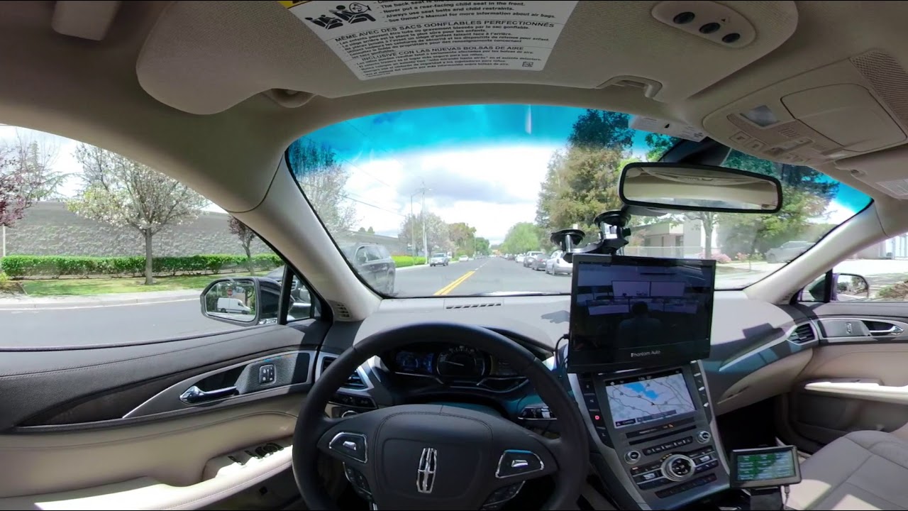 Phantom Auto remote driving in 360