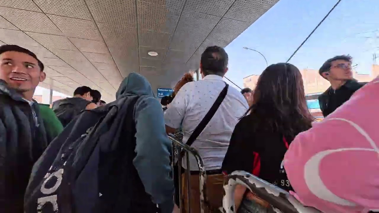 Crossing Lima by Public Transport: North to Center Route (Day & Night) - Raw POV