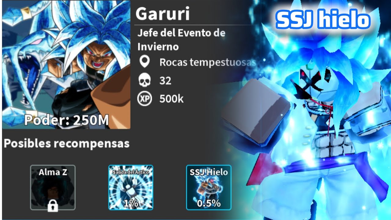 cómo DERROTAR a GARURI muy FÁCIL y OBTENER la TRANSFORMACIÓN del SSJ HIELO | Dragon Ball Rage 