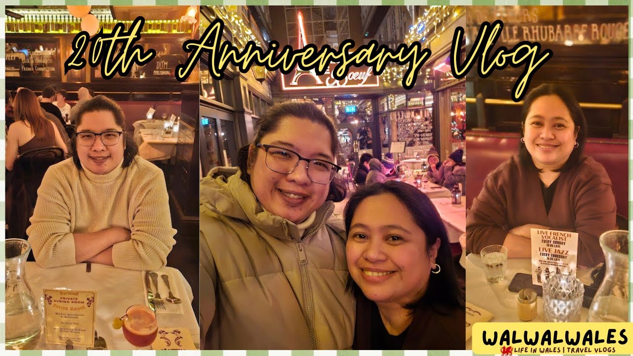 💕Happy 20 Years to Us!💕Date night at Maison de Bœuf, Cardiff ❤️