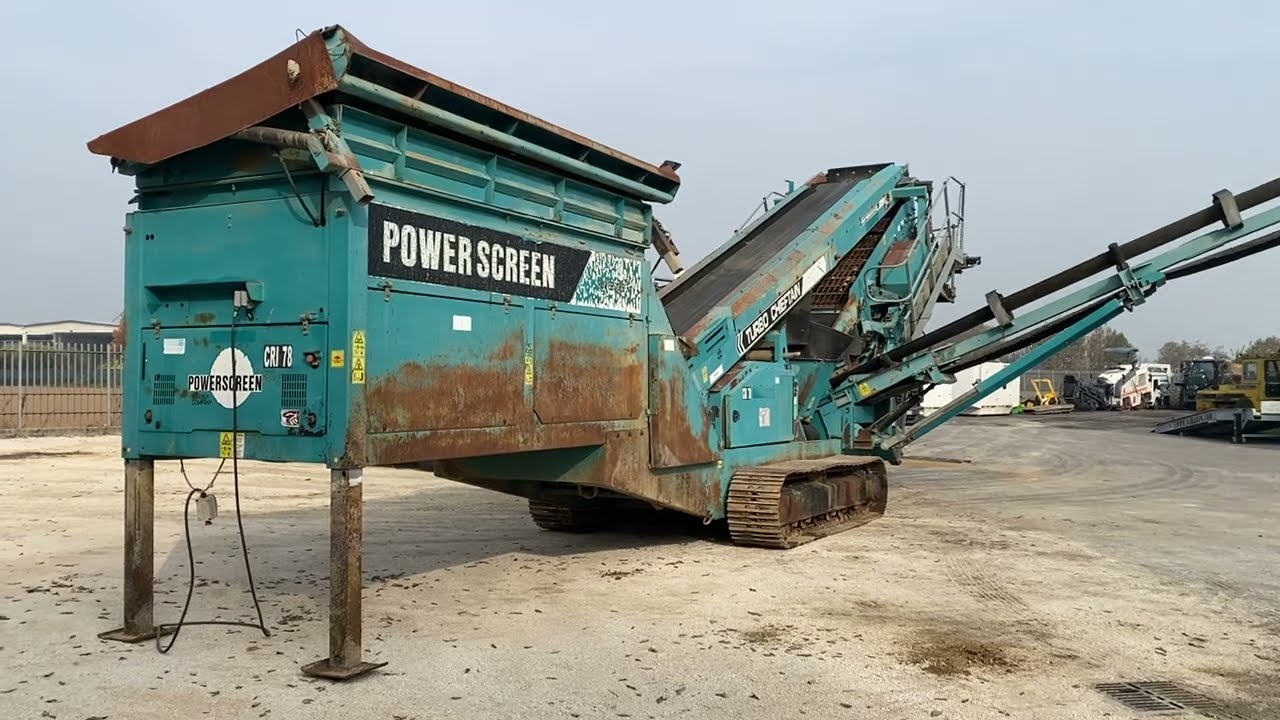 Vaglio mobile Powerscreen Chieftain 1400