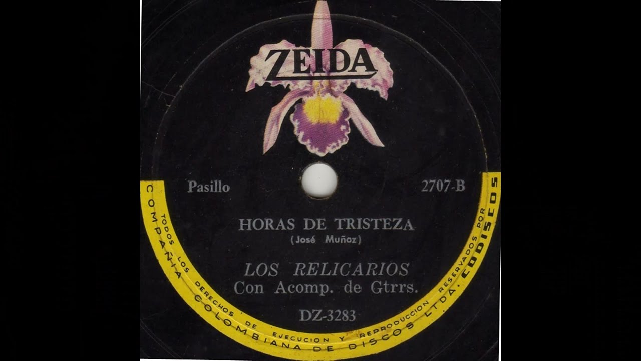 Horas De Tristeza (Jose Muñoz)Pasillo - Los Relicarios