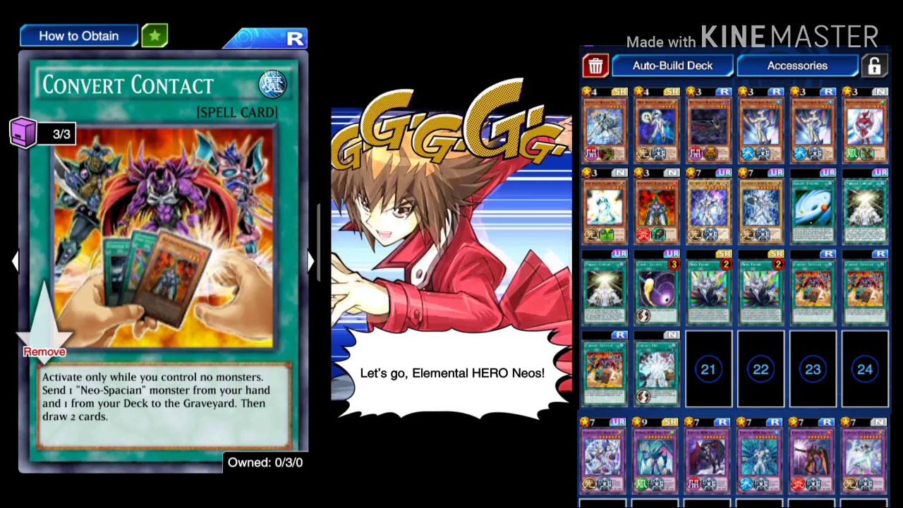 Neos Contact Fusion Deck [Yu-Gi-Oh! Duel Links]
