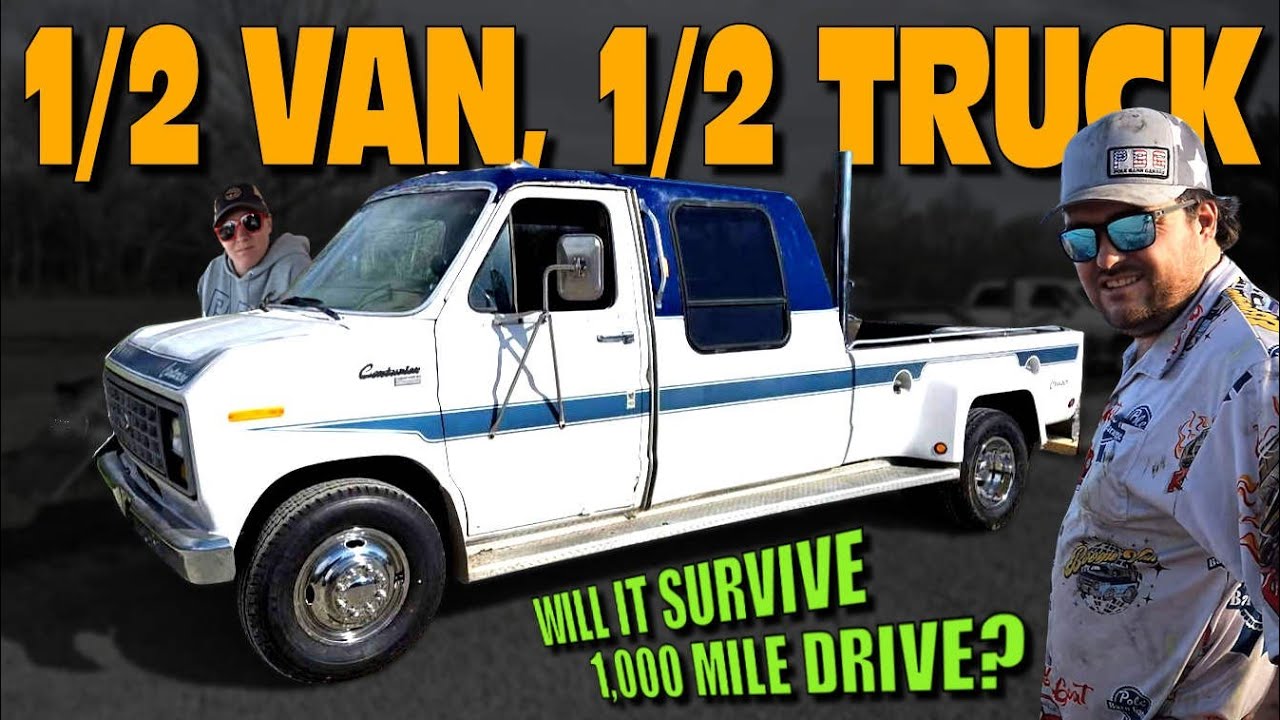 Will This Half Van, Half DIESEL Truck Run and Drive 1000 Miles? 1983 Ford Centurion
