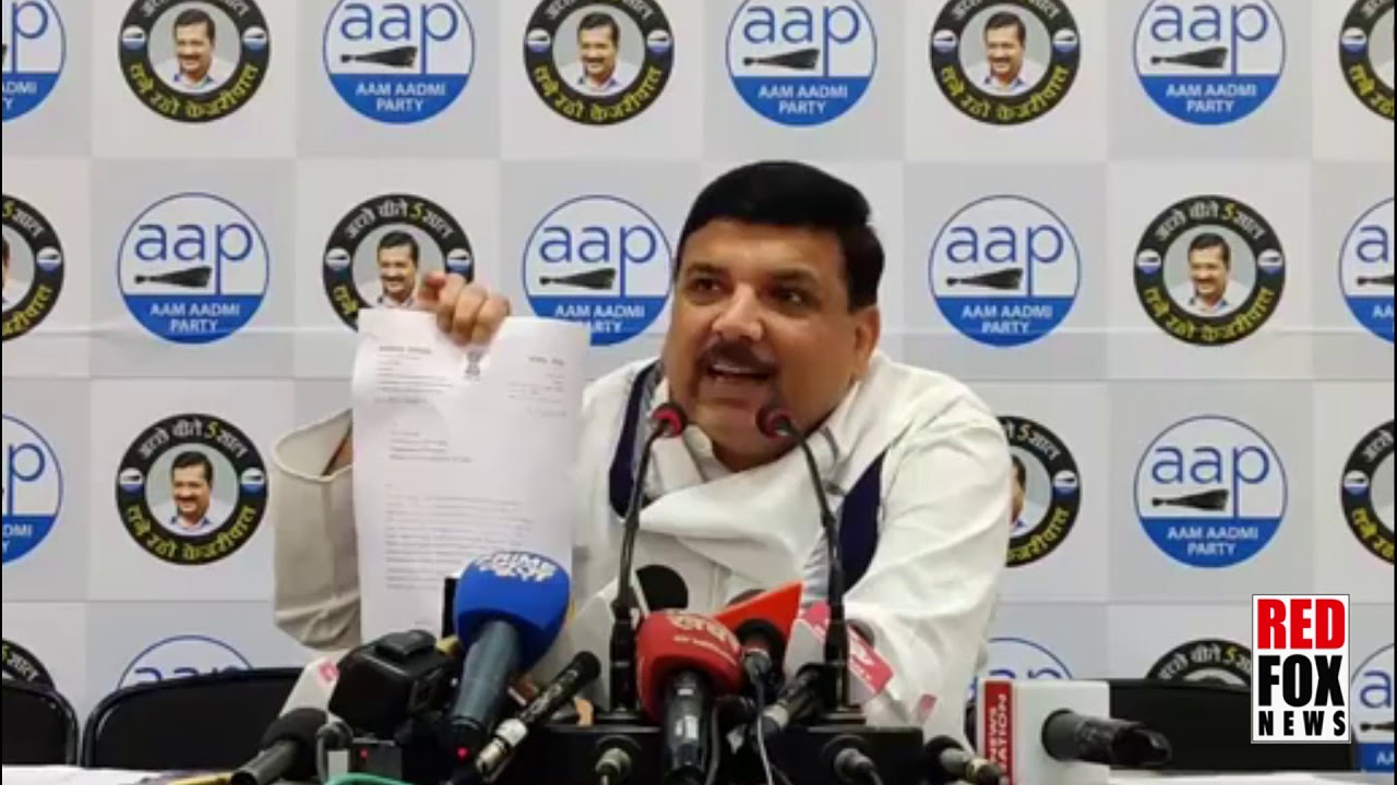 AAP Leader Sanjay Singh Press Conference on YES Bank Crisis II 9 March 2020