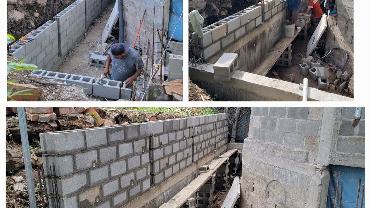 Construyen muro de contención en casa de Juan perez ingenieros chinos