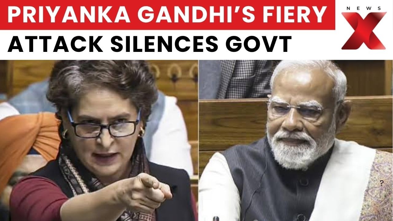 Congress vs Government: Priyanka Gandhi Leads Congress Attack Against Government Policies | NewsX