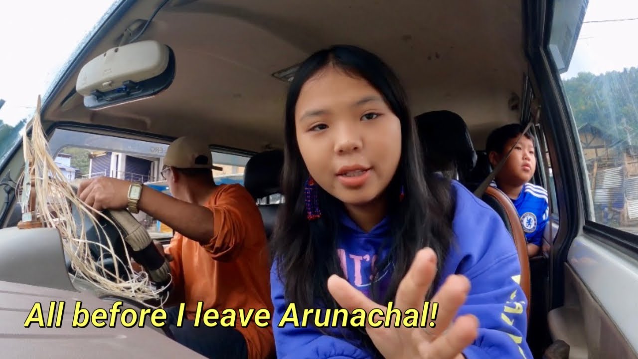 My last days in Arunachal with my Family 🇮🇳/eating competition with siblings, leaving for Delhi ✈️